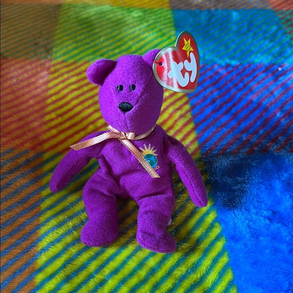 Ty Millennium the Bear Teenie Beanie Baby